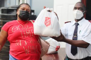 Salvation Army gives out more food to the needy
