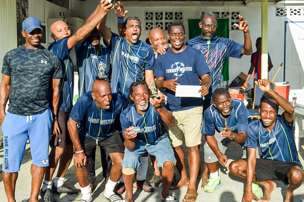 Sunday Sweaters champ inaugural small goal football title