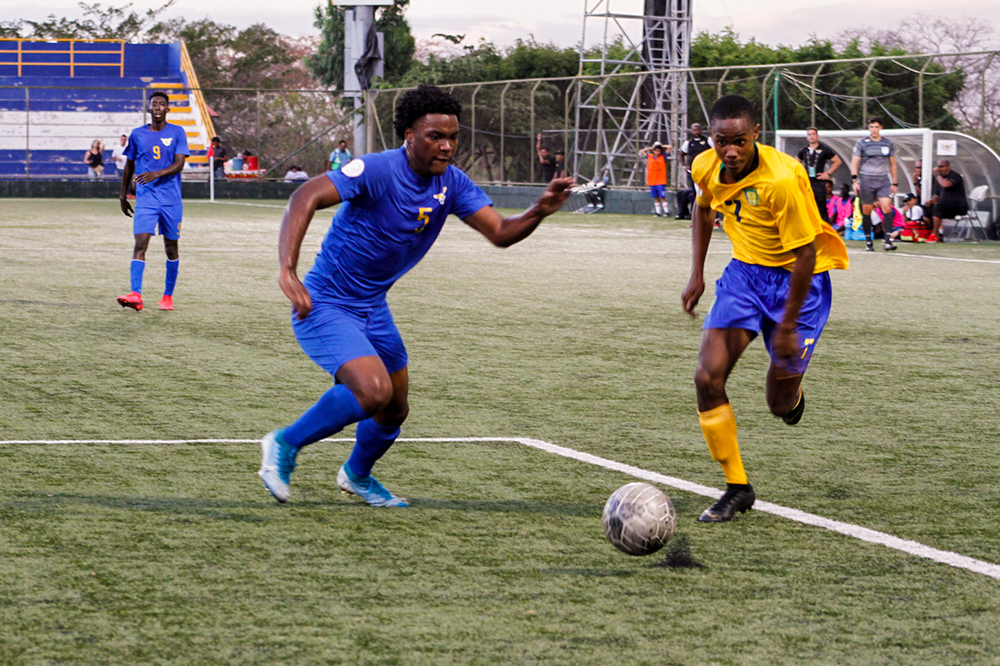 SVG U-20 men in Group C of Concacaf qualifiers