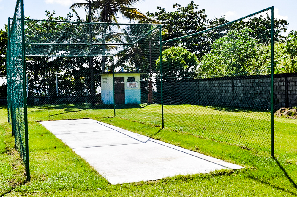 Batting and bowling cages finally delivered