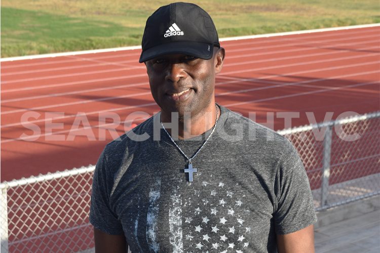 Former national sprinter gets track jitters