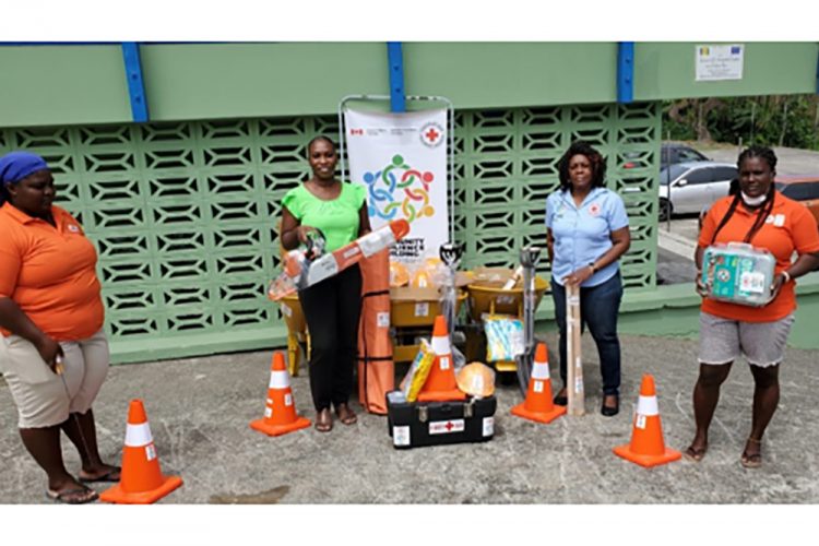 SVG Red Cross hands over Community  Response Equipment