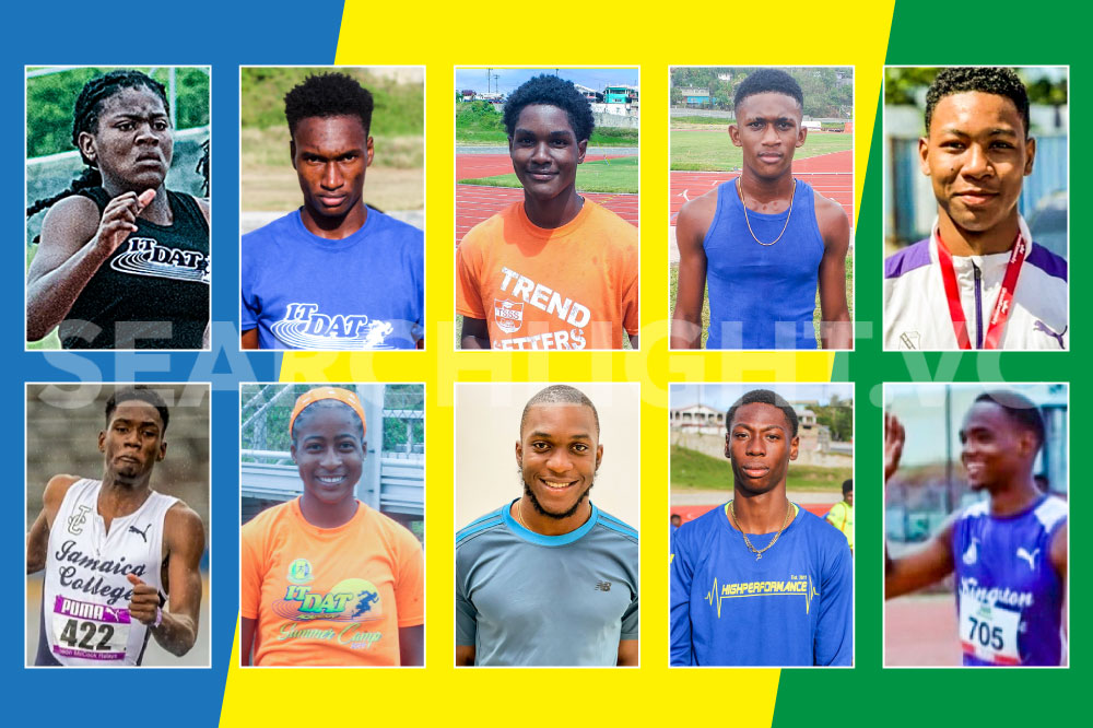 Team Athletics SVG names the 2022 Carifta Squad