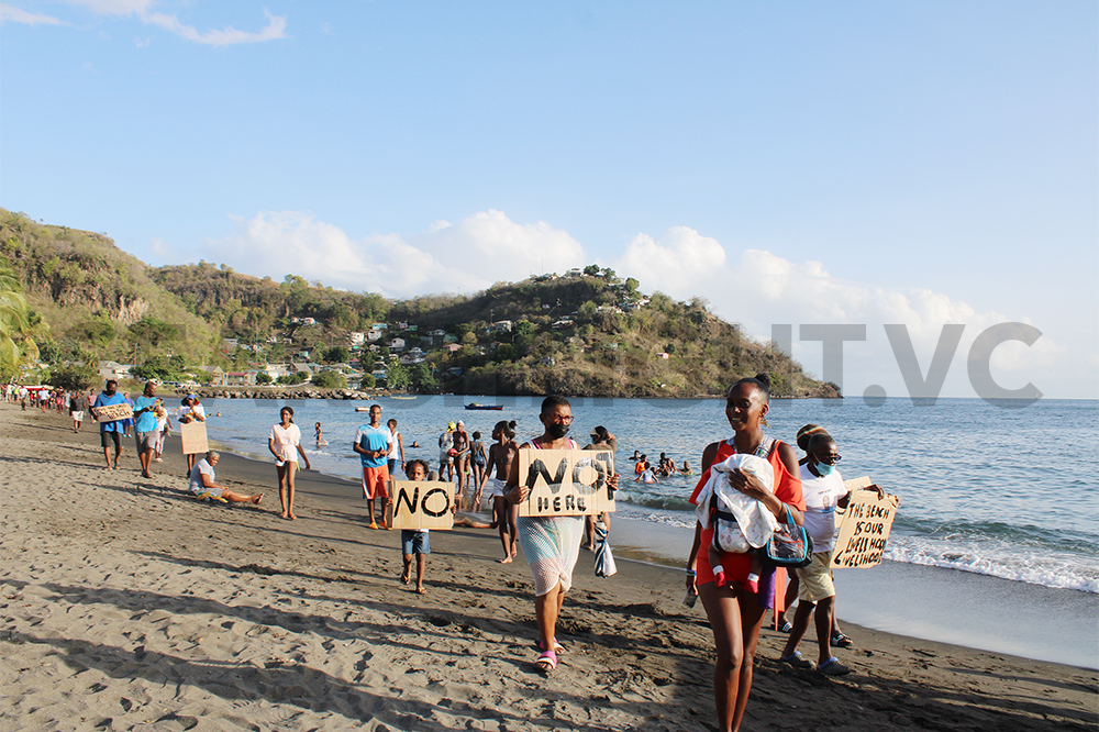 Opposition  to third Layou  jetty escalates