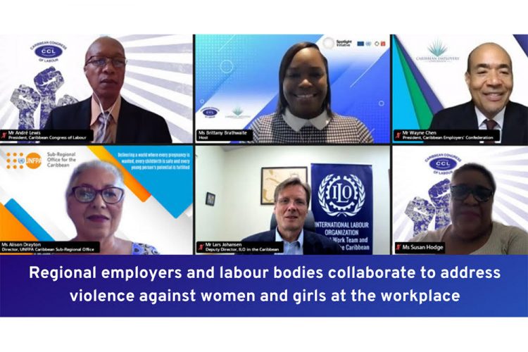 Regional employers and labour bodies collaborate to address violence against women and girls at the workplace