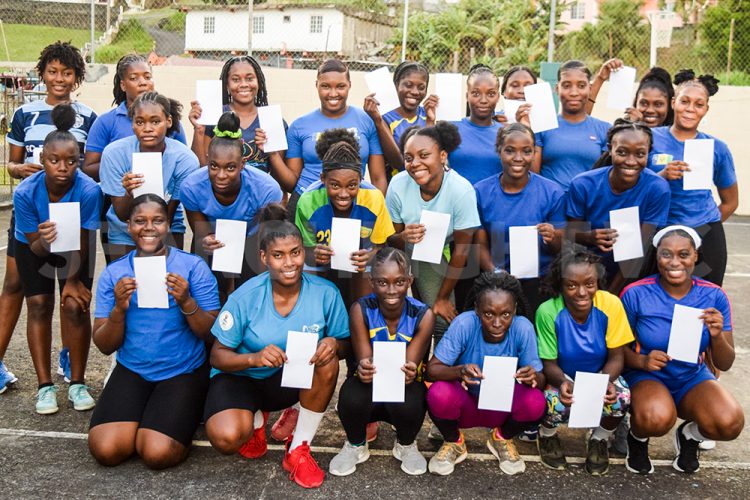 SVG ‘s netballers join in upholding peace