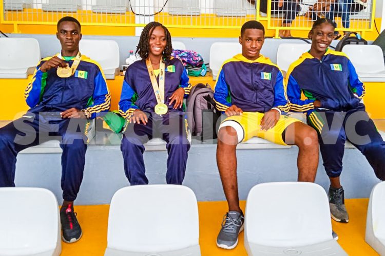 SVG strikes gold at the Friendship Games in Fort De France