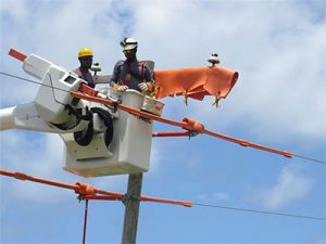VINLEC linesmen now equipped for live line maintenance work