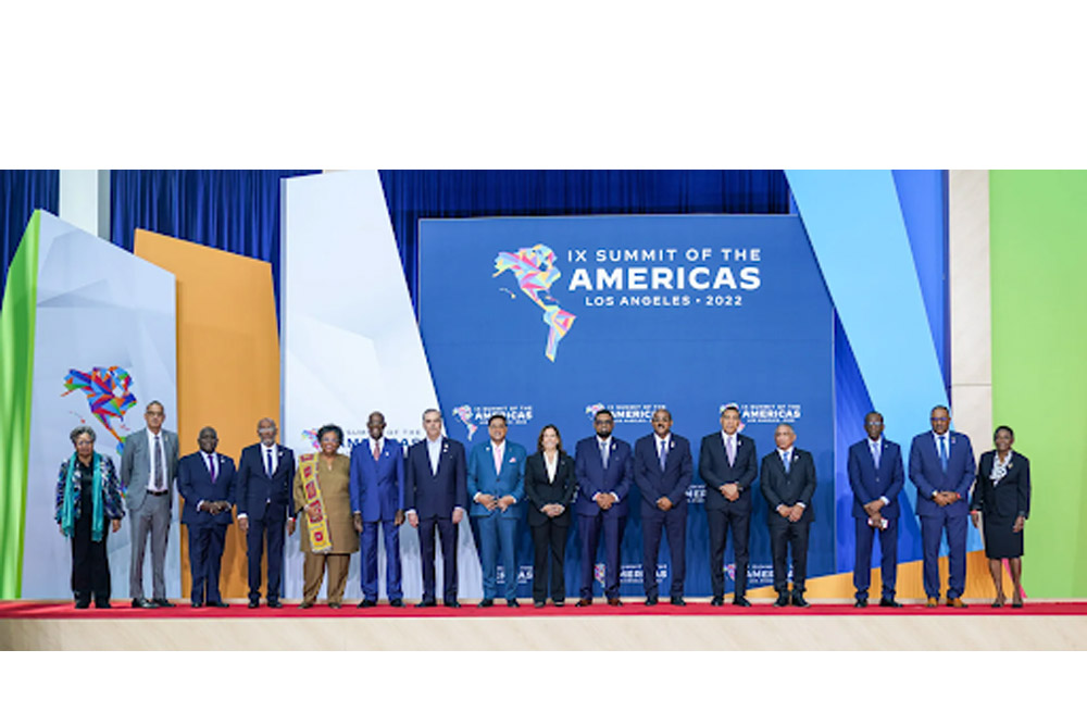 Caribbean Leaders Meet with President Biden and VP Harris at 9th Summit of the Americas