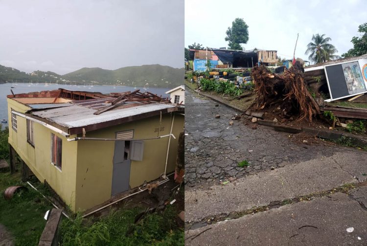 Emergency shelters opened on Bequia following passage of tropical wave