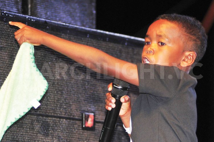 Explosive little Deano delivers  larger than life soca performance