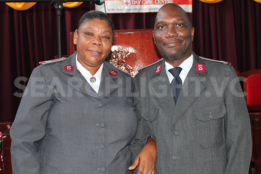 Salvation Army majors bid farewell to SVG