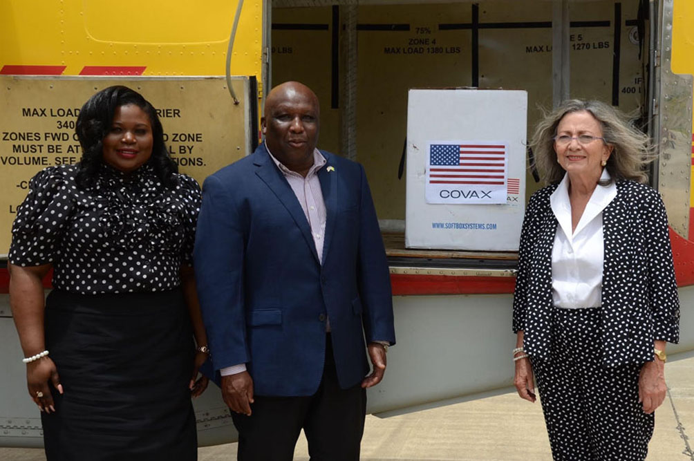 SVG receives paediatric Pfizer vaccines through US-funded COVAX